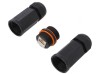 Adaptor soclu Cat 6a ecranat 8p8c RJ45 x2, Logilink