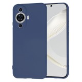 Husa silicon Huawei nova 11 Techsuit SoftFlex, bleumarin