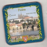 bnk div Suport de carton pentru halba/pahar bere - coaster - Praga Cehia