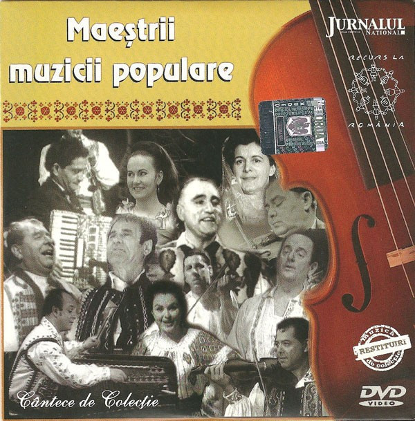 DVD Maeștrii Muzicii Populare (C&acirc;ntece De Colecție), original