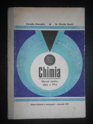 Cornelia Gheorghiu - Chimia. Manual pentru clasa a VII-a (1979) foto