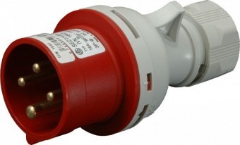 Fisa mobila 32A, 4P, 400V, IP44 foto