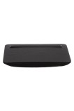 Suport pentru laptop și tabletă negru cu pernă din spumă 39x29cm