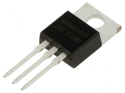 Diode Redresoare Schottky THT 30V 40A TO220AB foto