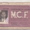 bnk div Ministerul Cailor ferate - legitimatie de acces 1954