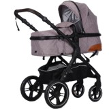 Carucior Copii 2in1 geanta roti EVA maner reversibil parasolar Splendor SPX1KHAKHI JGR