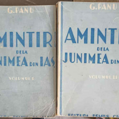 AMINTIRI DE LA JUNIMEA DIN IASI VOL.1-2-G. PANU