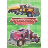Autocamioane - Carte de colorat cu abtibilduri |