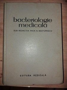 Bacteriologie medicala- N. Nestorescu