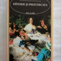 Mandrie si prejudecata, Jane Austen, RAO Clasic, 1998