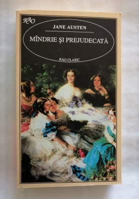 Mandrie si prejudecata, Jane Austen, RAO Clasic, 1998 foto