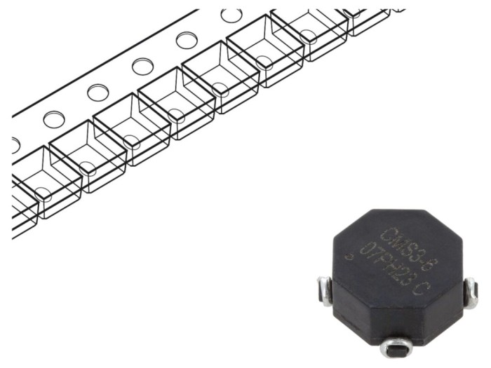 Inductor common mode SMD 217uH 2.85A