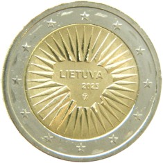 NOU - Lituania moneda comemorativa 2 euro 2025 - Apararea patriei - UNC