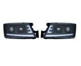 Set faruri LED 24V stanga + dreapta cu DRL pentru MAN TGX TGS TGL OEM 8125106496 8125106497