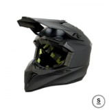 Cumpara ieftin Casca pentru copii, pentru motocicleta, ATV, bicicleta , Enduro, Cross , marime S (49, 50 cm), Negru mat
