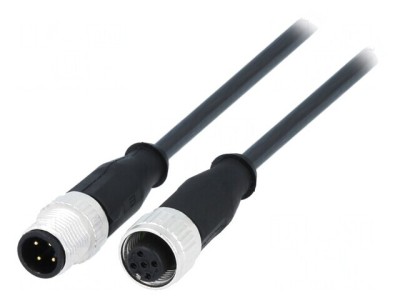 Cablu senzori/automatizări M12-M12 7.5m foto