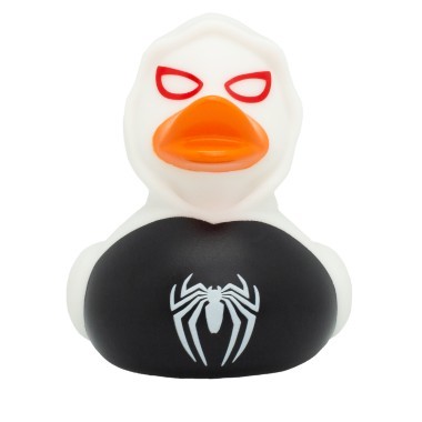 Black Spidy Duck, white (Rățușcă fantezie de cauciuc) foto