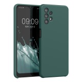 Husa Kwmobile pentru Samsung Galaxy A32 5G, Silicon, Verde, 54336.169, Carcasa