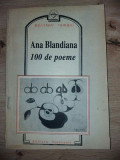 100 de poeme- Ana Bladiana