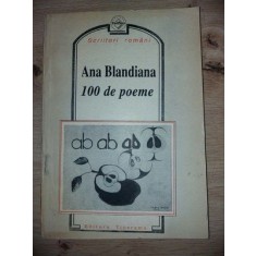 100 de poeme- Ana Bladiana
