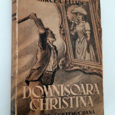 Carte veche 1943 Mircea Eliade Domnisoara Christina