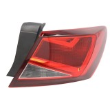 Stop spate lampa Seat Leon (5F), 11.2012- HATCHBACK, partea Dreapta, partea exteRioara, fara suport becuri, Depo