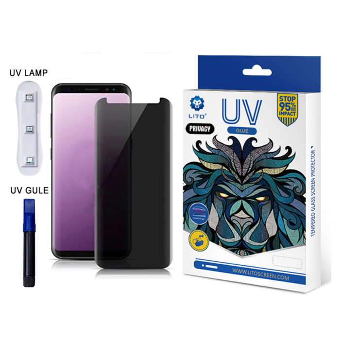 LITO - 3D UV Folie sticla - Samsung Galaxy Note 8 - PRIVACY