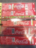 N6 Lot 10 etichete diferite COCA COLA