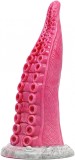 Dildo Kraken, Silicon Lichid, Roz/Gri, 23 cm