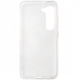 Husa tip capac spate plastic multicolor (marmura) si silicon transparent pentru Samsung Galaxy S23 5G