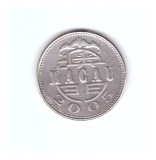 Moneda Macao 1 pataca 2005, stare buna, curata