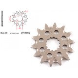 Pinion transmisie fata 520/14T, JTF565SC