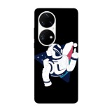 Husa compatibila cu Huawei P50 Pro model Space Baller, Silicon, TPU, Viceversa, Transparent, Carcasa