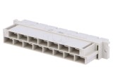 Mufă DIN 41612 tip H mamă 15 pini 6,3mm pe cablu