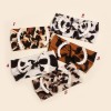 Bentita lata pentru fetite - Animal print (Marime Disponibila: 0-12 luni,