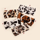 Bentita lata pentru fetite - Animal print (Marime Disponibila: 0-12 luni,