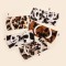 Bentita lata pentru fetite - Animal print (Marime Disponibila: 0-12 luni,