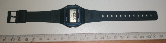 CEAS CASIO F 91 W FUNCTIONAL