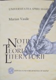 NOTIUNI DE TEORIA LITERATURII-MARIAN VASILE-250091