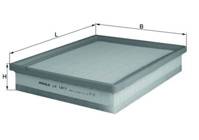 MAHLE LX 1817 Filtru aer foto