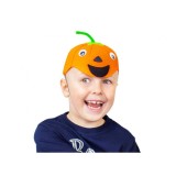 Palarie Dovleac din Fetru, un Accesoriu ideal pentru Halloween 20x19x10 cm