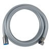 Furtun Duș Bellows, 1.8m, Metalic, Oem