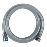 Furtun Duș Bellows, 1.8m, Metalic