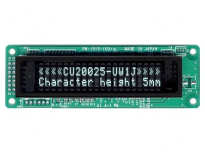 Afișaj VFD Alfanumeric 20x2 4.7mm 350cd/m2 foto