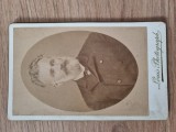 Fotografie tip cdv, Louis Bukarest / Dimitrie Bratianu, fratele lui Ion C. Bratianu