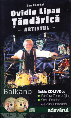 CD World: Ovidiu Lipan Țăndărică - Balkano ( dublu CD Live, in stare noua ) foto