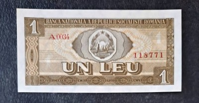 1 LEU 1966 UNC foto