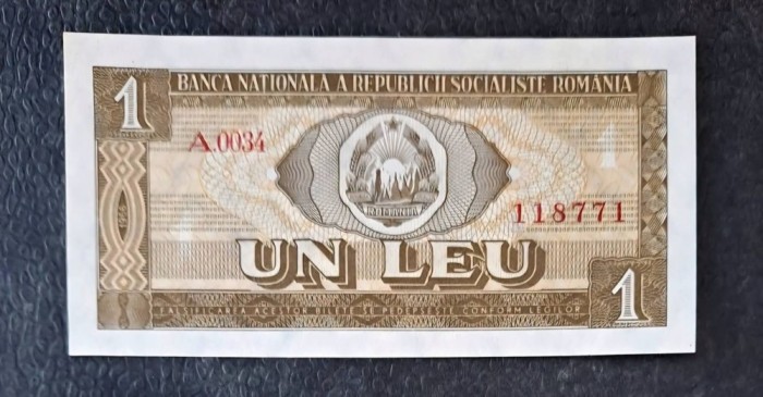 1 LEU 1966 UNC
