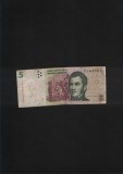 Argentina 5 pesos 2003 seria27286931