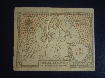 ROMANIA - Asignata Regalista - 100 lei Ziua Cumpatarii foto
